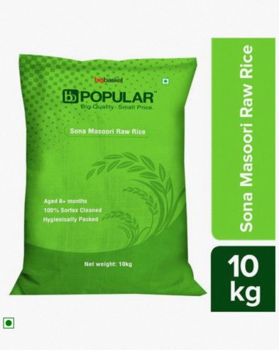 Rice, Sona Masoori 6kg MRP 500(30 days only to expire)